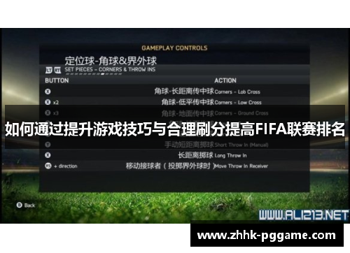 如何通过提升游戏技巧与合理刷分提高FIFA联赛排名